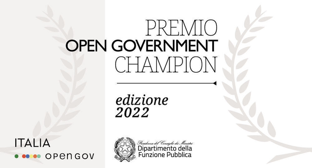 Media picture: Premio OpenGov Champion 2022